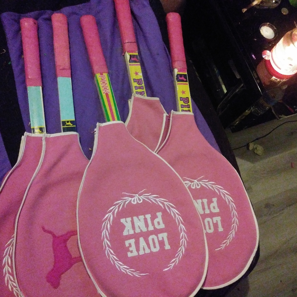 Victoria Secret Pink tennis rackets for sale